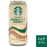 2X - Starbucks Doubleshot Energy Vanilla Fortified Energy Coffee Drink - 15 fl oz Can