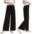thumbnail image 6 of Pajama Pants for Women Soft Comfy Casual Lounge Yoga Pants Lightweight Drawstring Sleep Pj Bottoms Solid Color Sleepwear,M-XL, 6 of 9