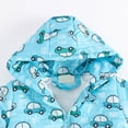 thumbnail image 4 of Mercatoo Toddler Boys Winter Hooded Print Thicken Warm Outwear Jacket Kids Girls Windproof Travel Coat Jacket 1 to 5 Years, 4 of 6