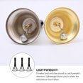 thumbnail image 3 of WEUVEB 3Ud Manual Handbell De Metal Plateado Para Recepciones Y De Eventos, 3 of 8