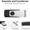 thumbnail image 3 of SHILIU-5 Pack 16GB USB Flash Drive USB Stick USB 2.0 Memory Stick Thumb Drive Zip Drives with Led Light (16G, 5 Colors), 3 of 4