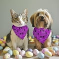 thumbnail image 2 of Dog Bandana 2 Pack,Spider Web Halloween Pattern Bandanas for Dogs,Cat Bandana,Small/ Large Dog Bandana 2 Size,Dog Bandanas Girl Boy, 2 of 5