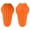Elbow pads-Orange, variant on Motorcycle Elbow/Knee Protections Pad Motocross Protective Gear Insert Armors Equipment Breathable Protector Pad