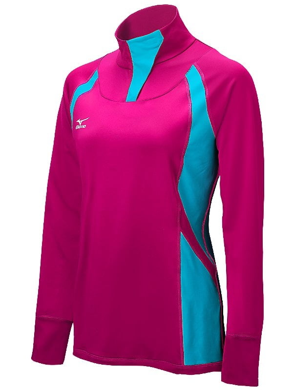 Mizuno Women's Nine Collection Drive 1/2 Zip Volleyball Jacket