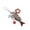 Red, variant on HONCLL Lightweight Colorful Fish and Star Phone Holder Mobile Strap for Everyday Use