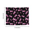 thumbnail image 6 of Hirioo Breast Cancer Awareness Print Tapestry Lightweight Fabric for Bedroom Aesthetic Home Wall Dorm Décor Living Room Decor 29x37 Inch, 6 of 8