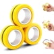 thumbnail image 1 of 3 piezas de juguetes con anillos giratorios magnéticos | Antiestrés y, 1 of 4
