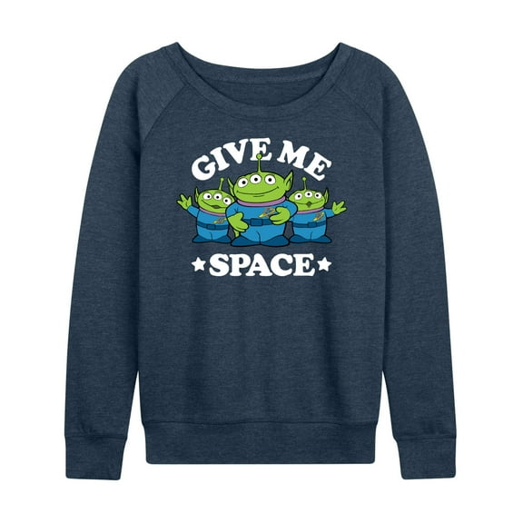 Toy Story - Aliens Give Me Space - Women's Lightweight French Terry Long Sleeve Shirt