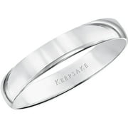 Keepsake 10kt White Gold Comfort Fit Wedding Band, 5.5mm