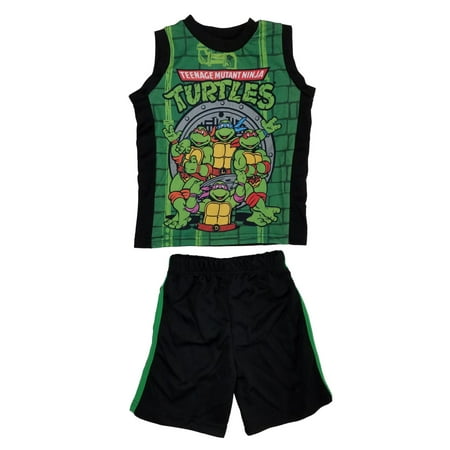 Teenage Mutant Ninja Turtles Toddler Boys 2-Piece Tank Top & Shorts Set