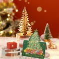 thumbnail image 5 of WEGFTDUOP Christmas Christmas Tree Stamping Greeting Cards Flower Shop Baking Gift Giving Small Cards Message Cards, 5 of 6