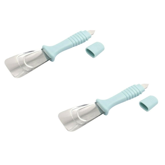 Plastic Mixing Bowls Refrigerator Stainless Steel De-Icing Shovel Refrigerator De-Icer Household Cleaning Gadgets Ice Shovel Defrosting Shovel