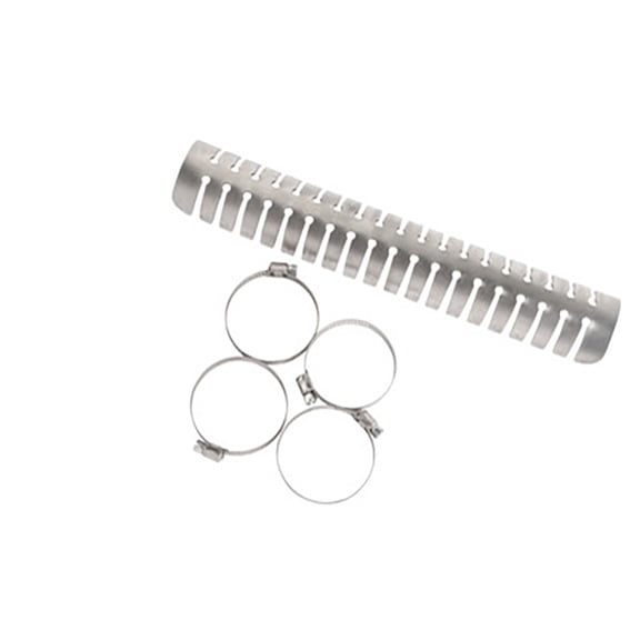 Ricochet Universal 4-Stroke Stainless Steel Pipe Guard Compatible With Beta 430 RR Racing 2019