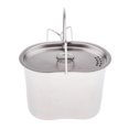 thumbnail image 2 of 700ml al aire libre que cocina el pote de la cantimplora que acampa los utensilios de cocina para ir de excursión al Bbq Macarena Taza de agua con mango plegable, 2 of 8