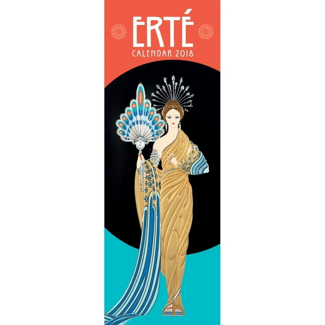 Erte Vertical Wall Calendar, Fine Art by Calendars