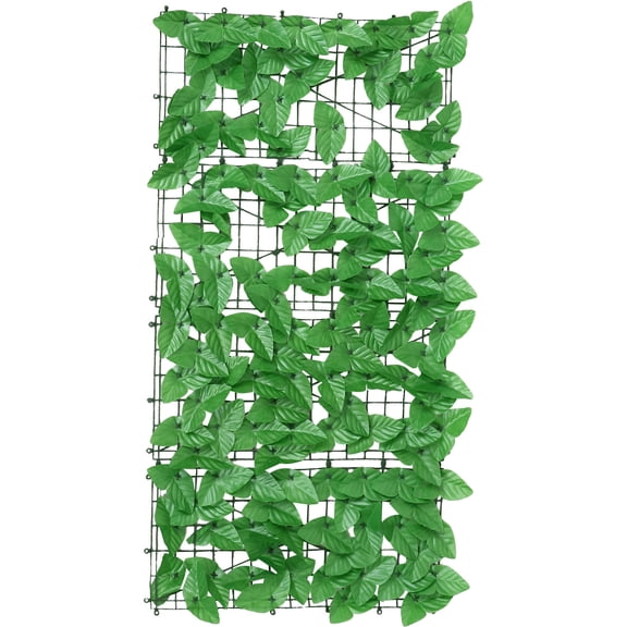 GOOHOCHY Artificial Hedges for Decor Use Safe and Ecofriendly Fabric and Plastic Green Color Fits Gardens Balconies 1pc