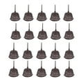 thumbnail image 1 of 20-Pack Plastic Anti-Aging Fertilizer Baskets with Lids - Slow-Release Root Protection Design for Potted Plants, Flowers, Lawn & Horticultural Gardens - Durable Mesh Feeding Containers, 7.8cm Height, 1 of 6