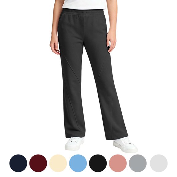 Rvasteizo Girls Sweatpants Solid Comfy Elastic Waist Fall Winter Casual Kids School Uniform Pants 14 Years