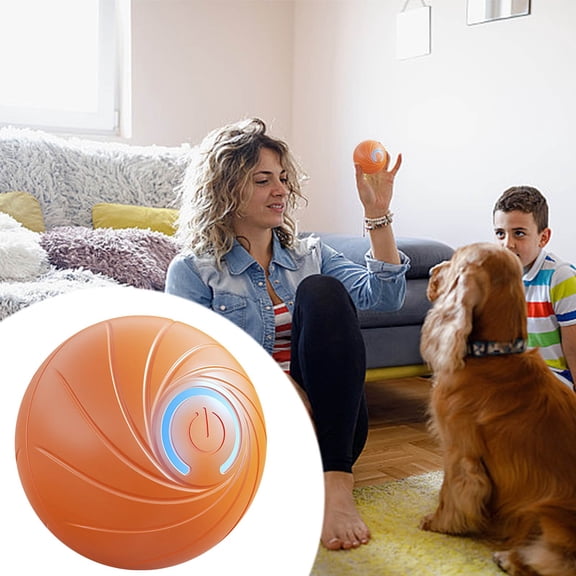 Kayannuo Dog Toy Rolling Ball Electric Jumping Ball Pet Ball For Relieving Boredom Intelligent Companion And Playful Dog Ball Home Decor
