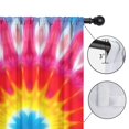 thumbnail image 4 of Blackout Kids Curtains,Colorful Tie Dye Mandala Pattern Childrens Insulated Curtains Set Of 2,Bedroom Essentials,Toddler Room Decor 42"x84", 4 of 5