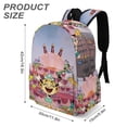 thumbnail image 3 of Cuphead Mughead Show Adjustable Laptop Backpack Daypack Satchel Bookbag Half Printed Rucksack Travel Bag, 3 of 8
