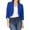 Blue, variant on BODOAO Women's Casual 3/4 Sleeve Bolero Open Front Cardigan Jacket Work Office Blazer,Lightweight Cropped Cardigan Coat Ladies Solid Color Three Quarter Sleeve Sleeve Cardigan Short Small Coat Beige L