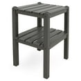 thumbnail image 2 of Polywood Two Shelf Side Table in Green, 2 of 10