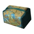 thumbnail image 2 of Caja de almacenamiento de servilletas, dispensador portátil de pañuelos decorativos para hotel, hogar y oficina. Verde, 2 of 9