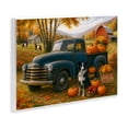 thumbnail image 4 of Autumnal Farmland Collie Dog Wall Plaque Art, design by Tom Crehan, 4 of 8