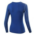 thumbnail image 5 of Women Gym Fitness Yoga Tops Compression Sports Long Sleeve Shirt Tops Running Tees Tops, 5 of 9