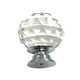 thumbnail image 1 of Manija de cristal de Color, cajón esférico de diamante de un solo orificio, armario, manija de muebles para el hogar, accesorios de Hardware Conjuntos de muebles de dormitorio Transparente 30 mm Wosthever  JJ12822-01B, 1 of 6