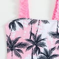thumbnail image 5 of Kogui Little Girls Swimsuits Girls Swimsuit One Piece Halter Bathing Suit Colorful Print Kids Summer Beach Swimwear Size 6-7 Years (Pink,6-7 Years), 5 of 9