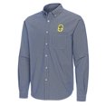 thumbnail image 2 of Men's Antigua Navy Nashville SC Porter Woven Tri-Blend Long Sleeve Button-Down Shirt, 2 of 3