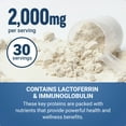 thumbnail image 4 of Force Factor Awesome Colostrum, Bovine Colostrum Powder Supplement for Gut Health, Immune Support & Recovery, Grass Fed, Unflavored, 30 Servings, 4 of 10