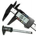 thumbnail image 1 of Digital Caliper 6" 150mm Micrometer LCD Gauge Vernier Electronic Measuring Ruler, 1 of 4