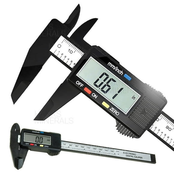 Pied à Coulisse Numérique 6 Pouces 150mm Micromètre Jauge LCD Vernier Règle de Mesure Électronique