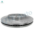 thumbnail image 2 of Front 1 Piece Left 330mm Drilled Slotted Brake Disc Rotor For 2015-2020 Chevrolet Tahoe, 2 of 6
