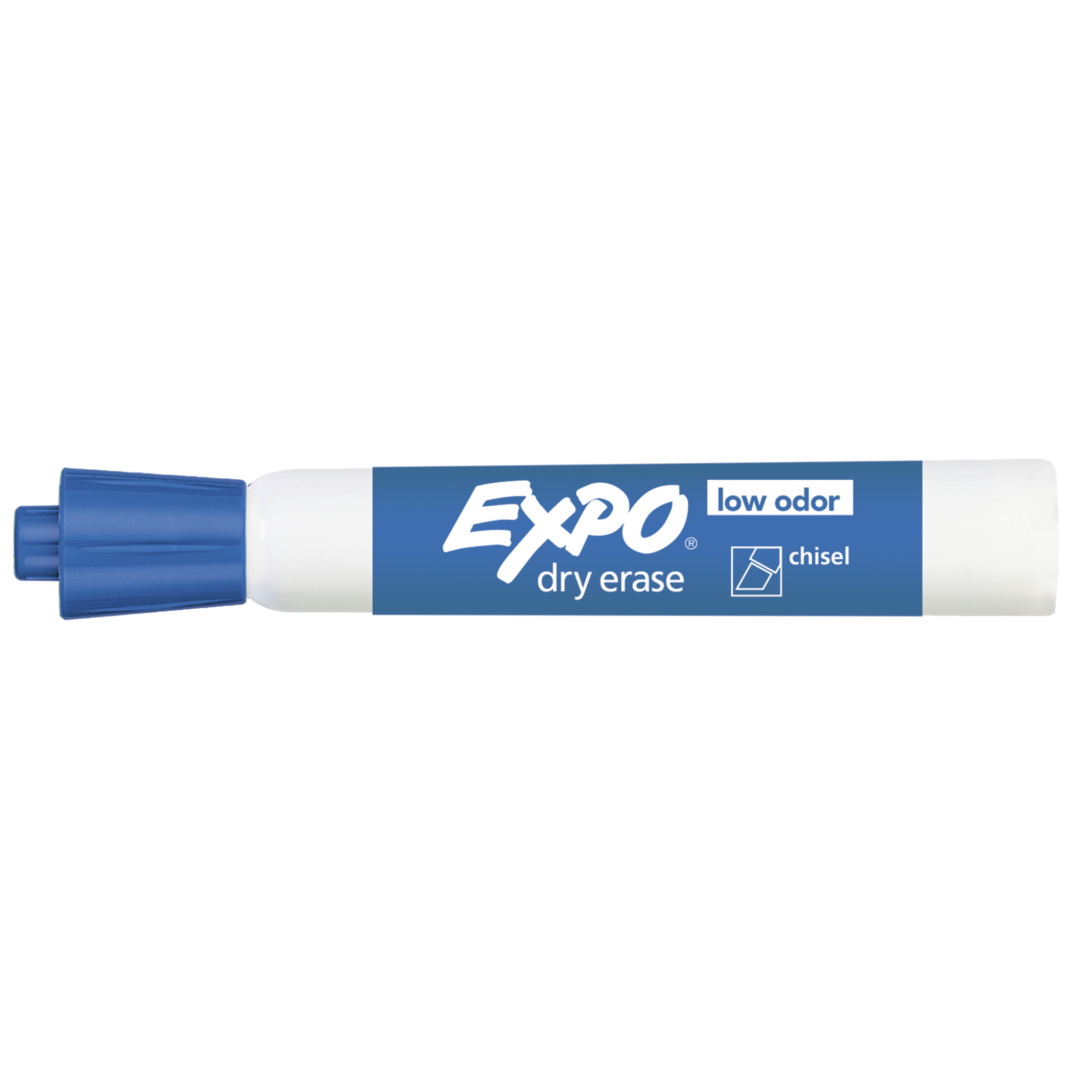 Expo Low Odor Chisel Tip Dry Erase Marker Blue