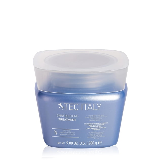 TEC ITALY Omni Restore Tratamiento 280 ml | Restauración Intensiva para Cabello Dañado | Aporta Brillo y Sedosidad, Reduce Estática, Protege del Sol y Sella Puntas