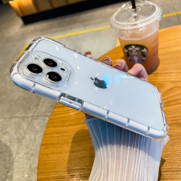Funda De Teléfono A Prueba De Golpes De Lujo Luminosa Para iPhone 13 Pro Max 11 12 XS XR 2in1 Parachoques De Neón De Silicona Suave
