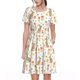 thumbnail image 1 of Easygdp Happy Easter para Vestido Transpirable de Mujer, Vestido Suelto de Manga Corta con Pliegues y Bolsillos para el Verano, 1 of 6