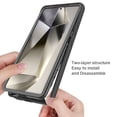 thumbnail image 4 of ELEHOLD Full Body Protective Case For Samsung Galaxy S25 Ultra Magnetic Shockproof Cover, [Non-Slip], [MagSafe Compatible], [With Built-in Screen Protector], Purple, 4 of 6