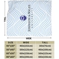 thumbnail image 3 of Johnson & Wales University Logo Fleece Blanket, Very Soft Microfiber Flannel Blanket for Couch Warm and Cozy for All Seasons, 3 of 8