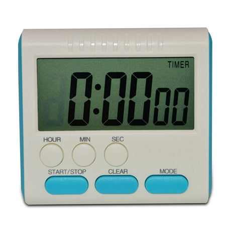 

2PCS Digital Time Magnetic Large LCD Digital Kitchen Timer Alarm Count Up&Down Clock 24 Hours