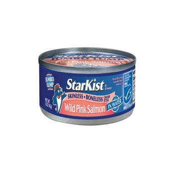 StarKist Wild Pink Salmon - less, Skinless - 5 oz Can