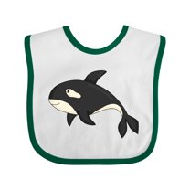 Inktastic Killer Whale Boys or Girls Baby Bib