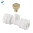thumbnail image 5 of Deago 10pcs Misting Nozzles Kit 1/4'' Slip-Lock Brass Mister Nozzles 0.4mm 10/24 UNC Patio Cooling System Irrigation Accessories Set, 5 of 10