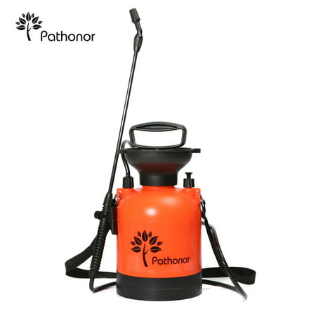 3L 4L (0.8 / 1Gal) Pump Action Pressure Sprayer Pathonor Spray Car Washer Bottle Weed Killer Cleaner Sprayer For Garden Patio Fruit Trees Fertilizer Disinsectization and Car