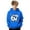 G-Blue, variant on Youth Two-Piece Tracksuit Hoodie and Joggers Set with Printed Design for Casual Wear, Soft Polyester Outfit for School and Leisure, Sports Style for Junior and Teens,Grey 150