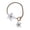 White, variant on YYKihy Womens Anklet Jewelry Chain Foot Barefoot Pearl Beach Imitation Anklet